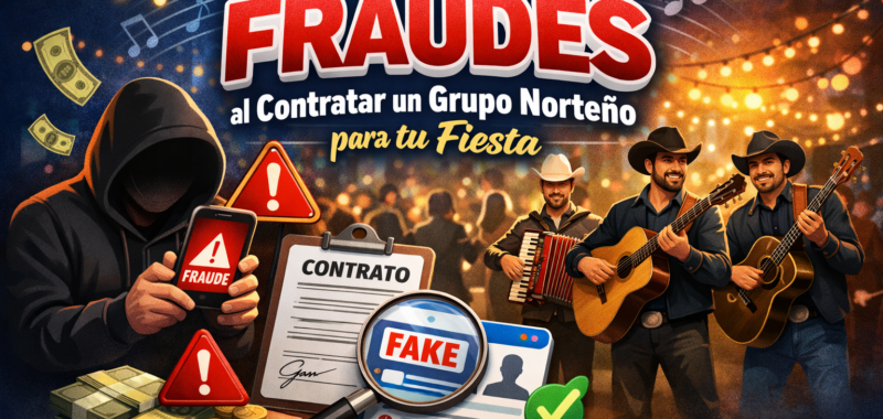 Como Evitar Fraude al contratar grupo norteño